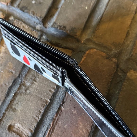 Toddland Let’s Die Friends Black BiFold Wallet - Picture 4 of 4